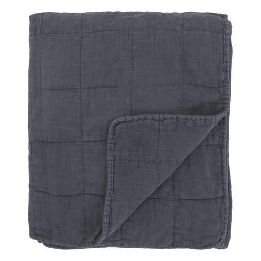 Aix Quilt, Chic Antique, midnight, 130x180 cm