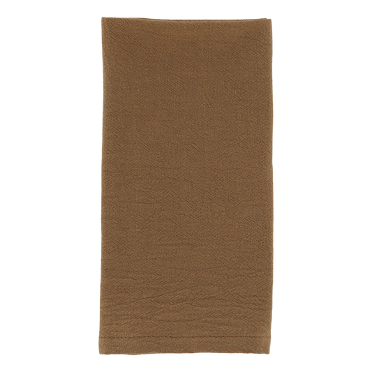Aix stofserviet, Chic Antique, cognac, 40x40 cm