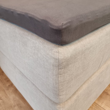 Kuvertlagen 200x210 cm - grå