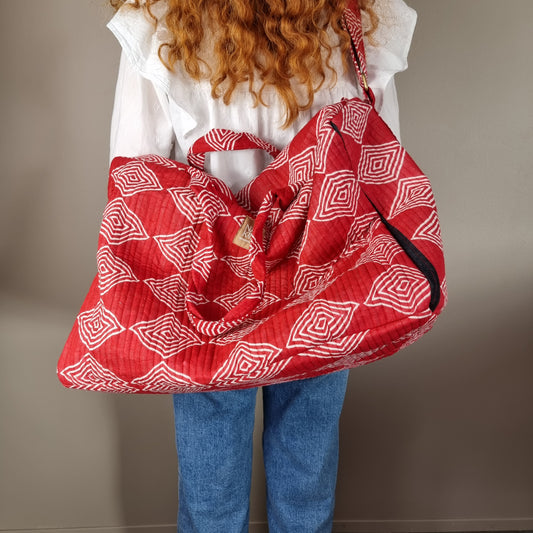 Rejsetaske fra NariKind, rød