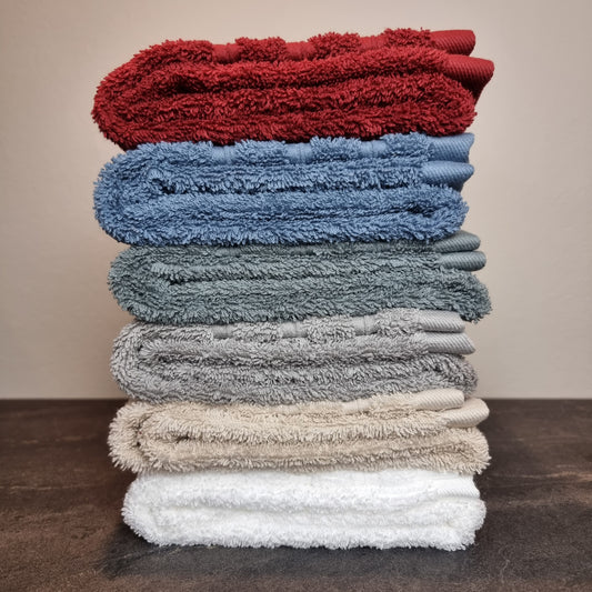 Gæstehåndklæde 30x50 cm - hvid