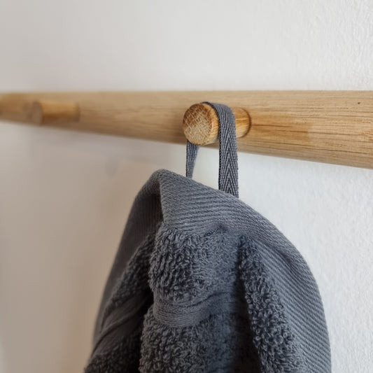 Håndklæde 50x70 cm - Koksgrå