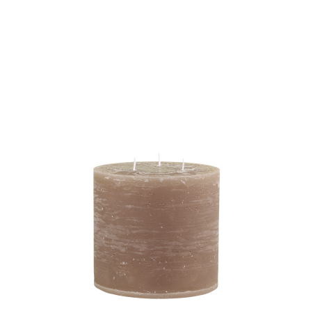 Chic Antique rustik lys med 3 væger, rust, 15x15 cm