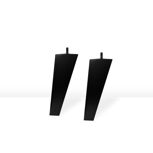 19 cm - Sloape Black sengeben/sofaben