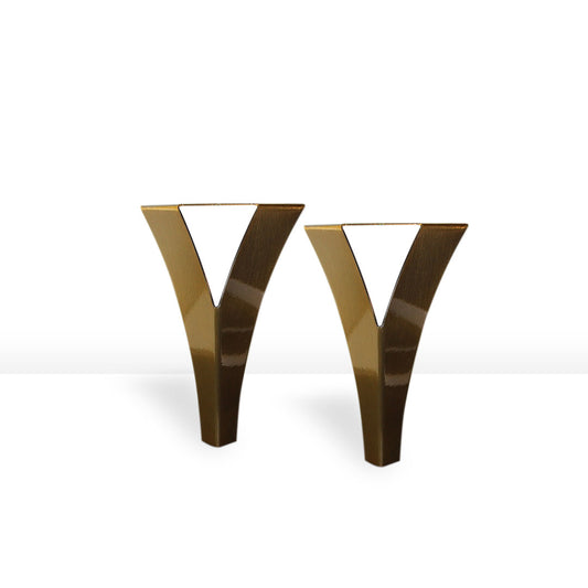 19 cm - Tria Brass sengeben/sofaben