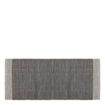 Chic Antique tæppe, sort/natur, 70x160 cm