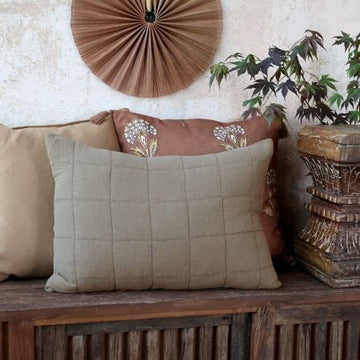 Aix vintage pudebetræk, Chic Antique, eukalyptus, 40x60 cm