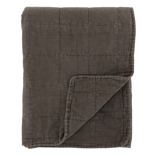 Aix Quilt, Chic Antique, mocca, 130x180 cm