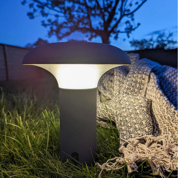 Ramsey LED lampe, Grå