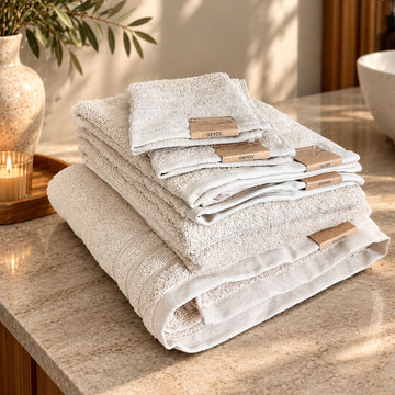 Badehåndklæde 70x140 cm - beige