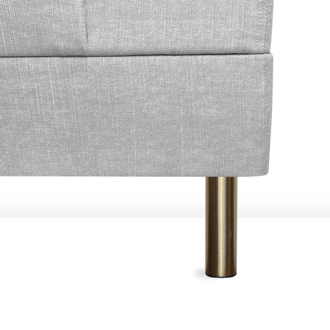 19 cm - Cylvia Brass sengeben/sofaben