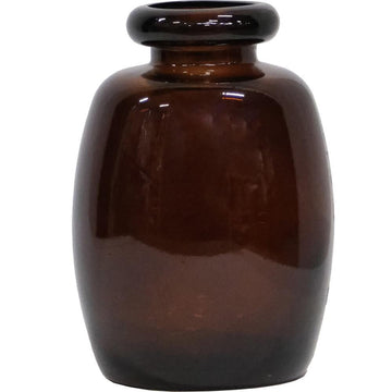 Glasvase, brun, H15 cm, Trademark Living